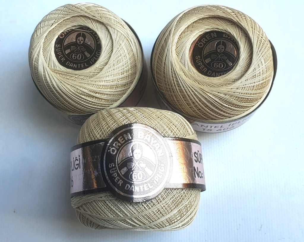 OB Cordonnet Special Crochet Thread Art. 5755 No:40/60 ECRU 100 Grams